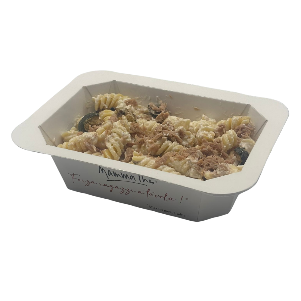 MA56 - FUSILLI AU THON COURGETTE RICOTTA ET SAUCE CITRON