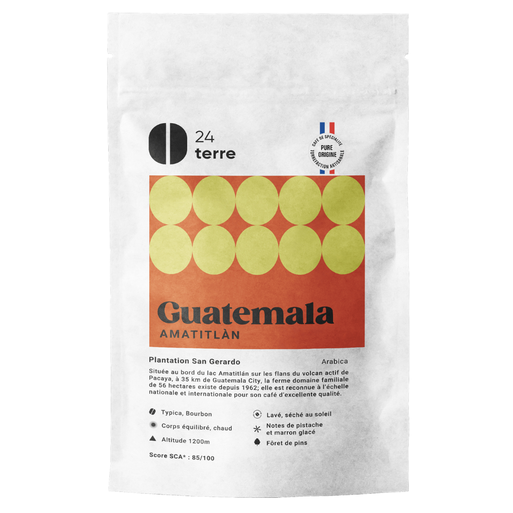 SANGE400 - Café en grains Guatemala 400G