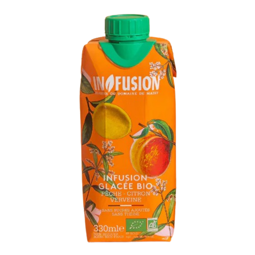 INFUPEC - TISANE GLACÉE PÊCHE CITRON VERVEINE