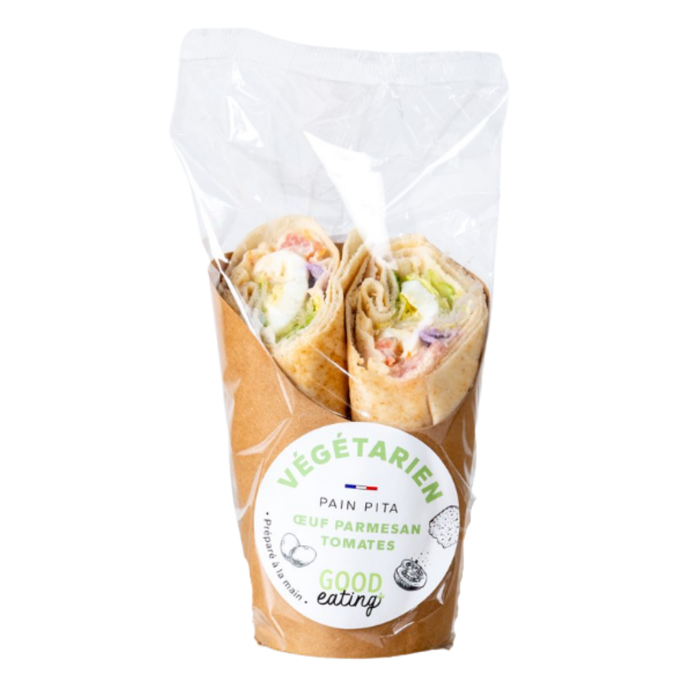 GE36 - WRAP VEGGIE ŒUF PARMESAN TOMATES