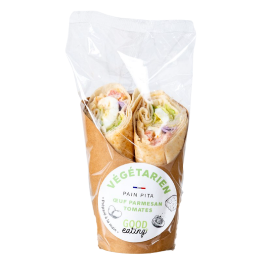 GE36 - WRAP VEGGIE ŒUF PARMESAN TOMATES