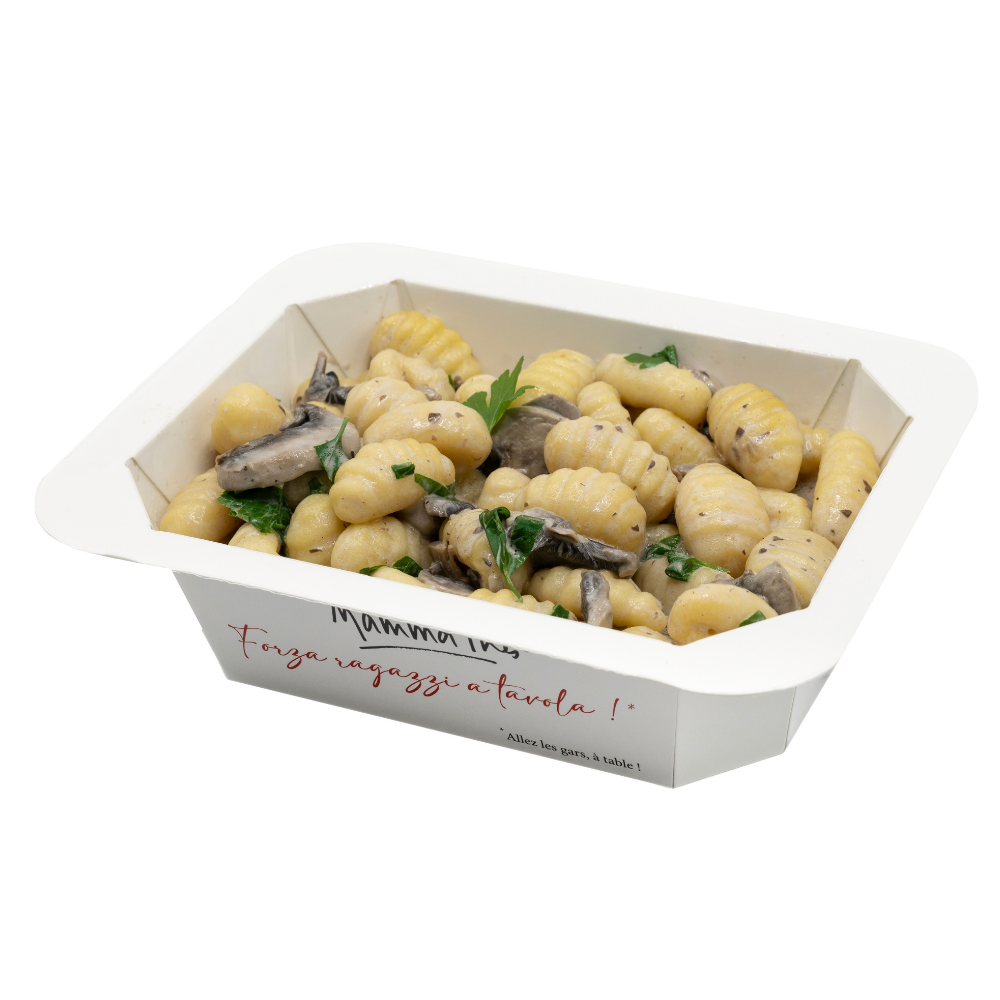 MA04 - GNOCCHI CRÈME DE CHAMPIGNONS ET CÈPES