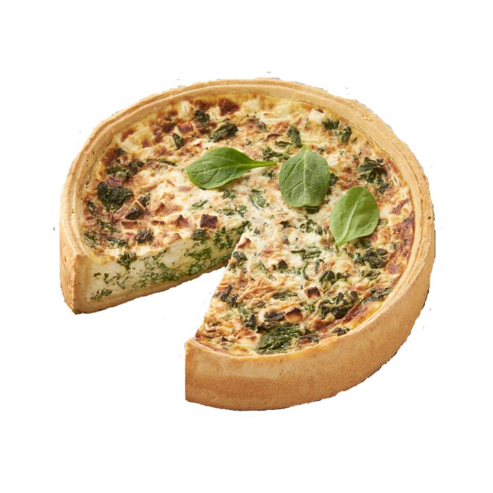 3432 - TARTE CHÈVRE ÉPINARDS  (10 À 12 PARTS)
