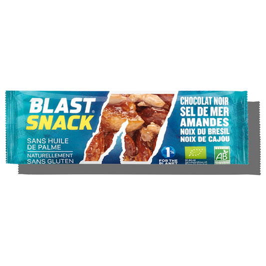 BLASTCHO - BARRE CHOCOLAT NOIR AMANDES