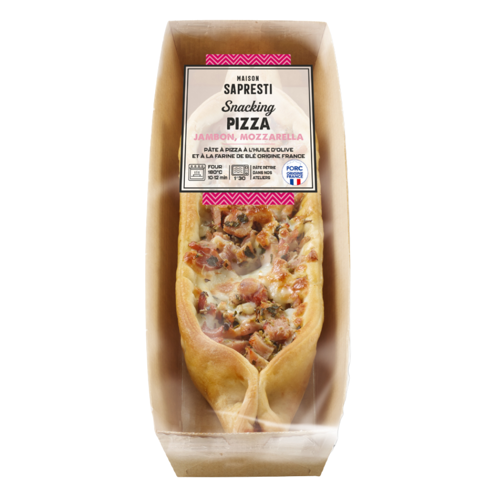 10688 - PIZZA SNACK JAMBON MOZZARELLA
