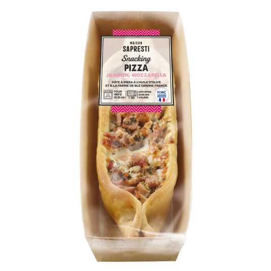 10688 - PIZZA SNACK JAMBON MOZZARELLA